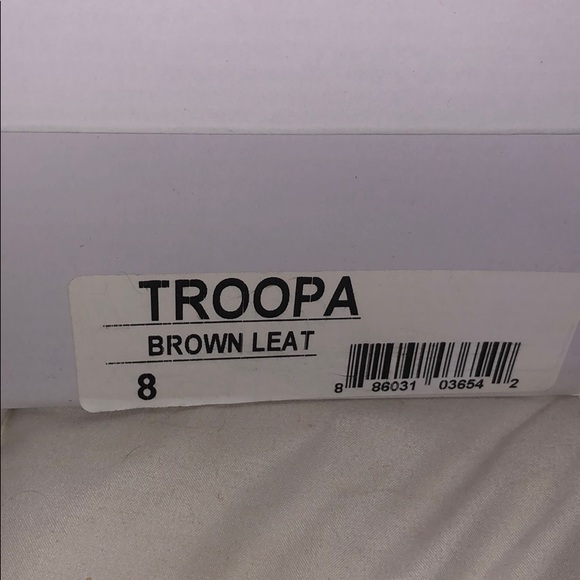 Steve Madden Brown combat boots like new! Size 8 - Picture 3 of 4